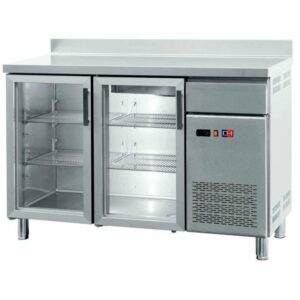 Frente Mostrador Refrigerado con Puertas de Vidrio 2 puertas de 1492x600x1050h mm FMCH-150V