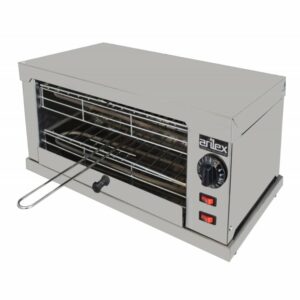 Horno Tostador eléctrico industrial DUO Multifunción de 1 piso con temporizador y resistencias blindadas 1DUOT