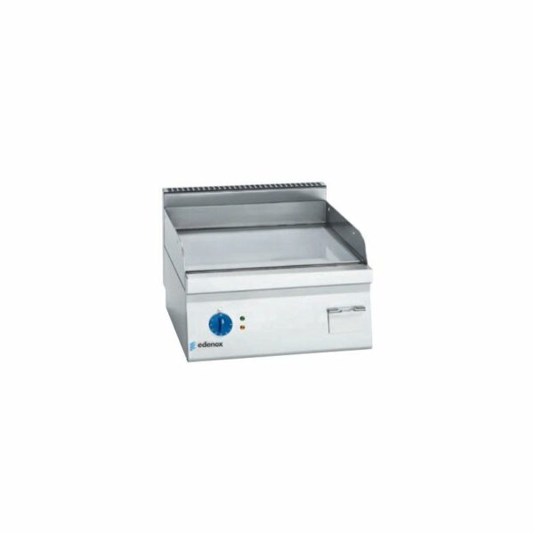 Plancha Frytop eléctrica 60cm con placa ranurada de acero Snack 650 SPRE-60 E EDENOX