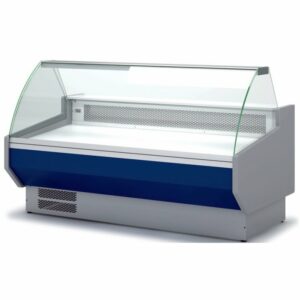 Vitrina Refrigerada Expositora Cristal Recto/Curvo Fondo 900 VED-9 DOCRILUC