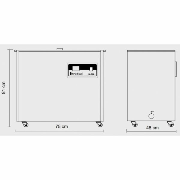 Máquina desengrasante profesional MC500 FRUCOSOL