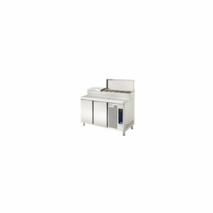 Mesa Refrigerada para preparación de ensaladas y pizzas Serie GN 1/1 MPGE2 EDENOX