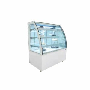 Vitrinas refrigeradas con cristal curvo fondo 700 VERA-C EDENOX