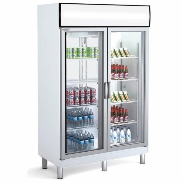 Expositor Refrigerado de 1000 Litros con Puertas Abatibles AG-AR