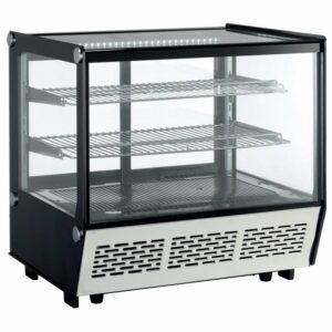 Vitrina Expositora Refrigerada Sobremesa con 4 Caras de Cristal Línea PEKÍN XCW1Z CLIMAHOSTELERIA