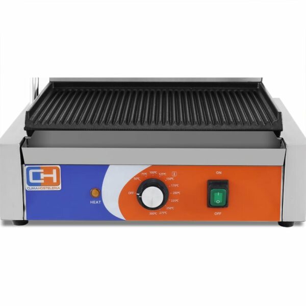 Plancha Grill Eléctrica de 305x365x210mm Línea PEKÍN PG-811 CLIMAHOSTELERÍA