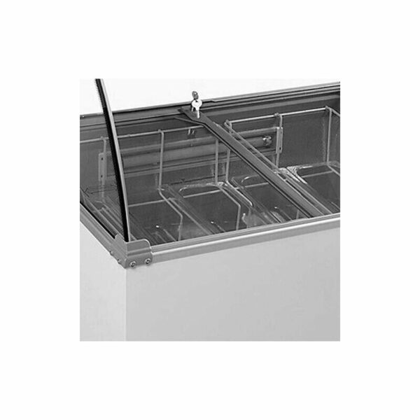 Vitrina Expositora Refrigerada Profesional para Heladerías VG-57 DIFRIHO