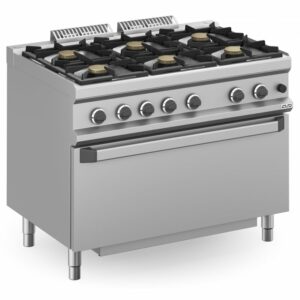 Cocina a Gas con Horno a Gas Extragrande Línea MAGISTRA PLUS 700 MBM