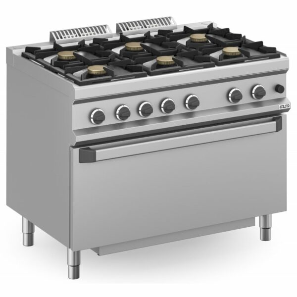 Cocina a Gas con Horno a Gas Extragrande Línea MAGISTRA PLUS 700 MBM