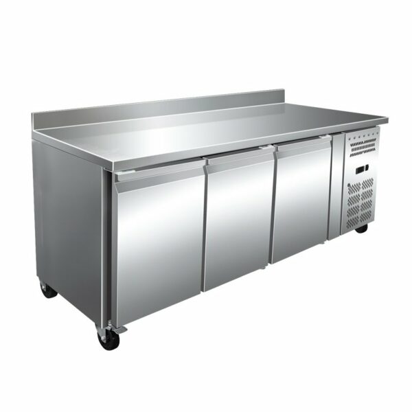 Mesa Refrigerada Snack Acero Inoxidable 3 Puertas 1795x600x960h mm PEKIN SNACK3200TN