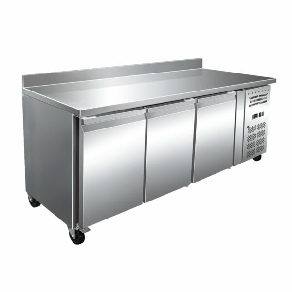 Mesa Congelados Snack Acero Inoxidable 3 Puertas 1795x600x960h mm PEKIN SNACK3200BT