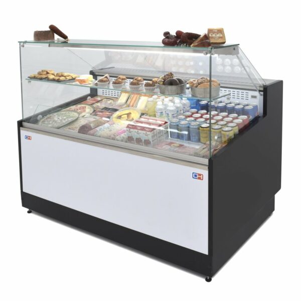 Vitrina Refrigerada Expositora de 2 metros Fondo 973 mm Frío Estático Línea CORDOBA VRE-200