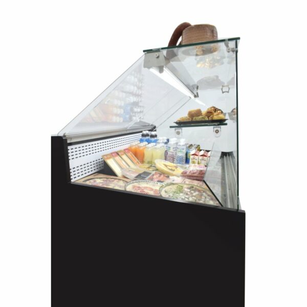 Vitrina Refrigerada Expositora de 2 metros Fondo 973 mm Frío Estático Línea CORDOBA VRE-200