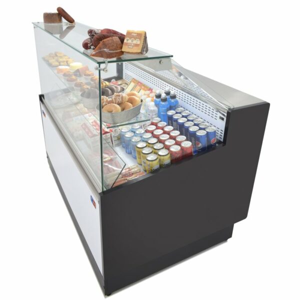 Vitrina Refrigerada Expositora de 2 metros Fondo 973 mm Frío Estático Línea CORDOBA VRE-200