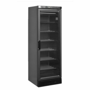 EXPOSITOR REFRIGERADO CONGELADOS ESTÁTICO 300 LITROS 595 X 640 X 1840H MM UFSC371G BLACK LÍNEA VIBORG