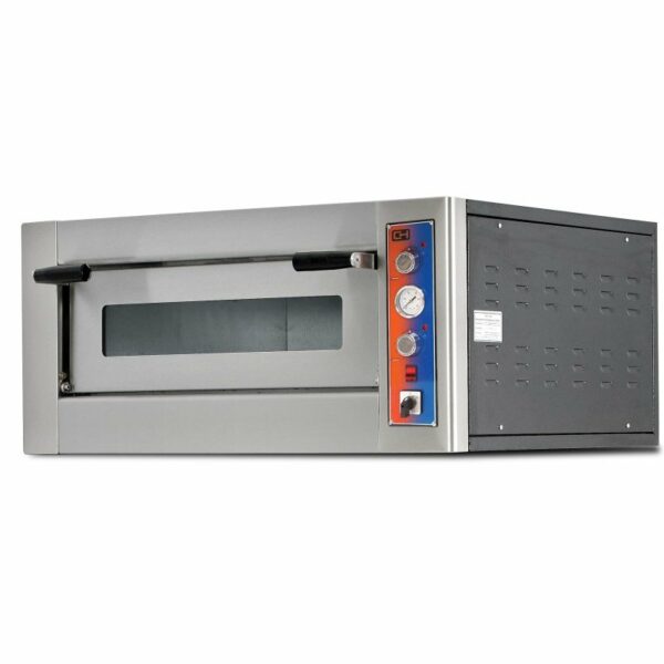 Horno Pizza Eléctrico capacidad 4 pizzas diámetro 25 cm EMP4